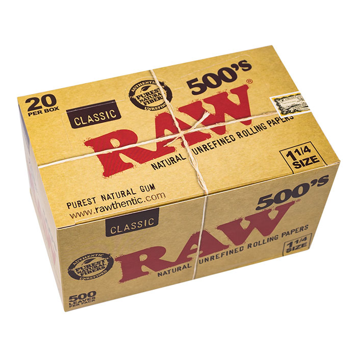 Raw Classic 500S Unrefined 1.25 Rolling Paper