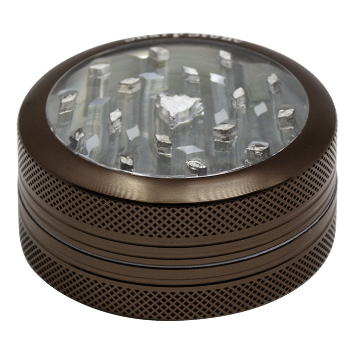 Green Sharp Stone Two Stage Aluminum 55mm Grinder