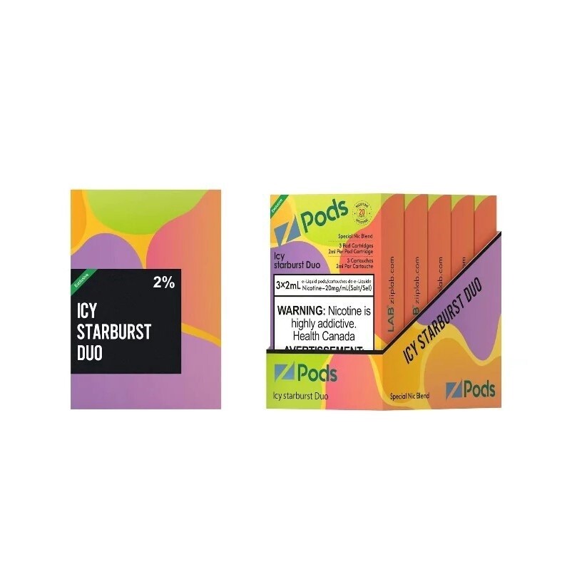 (Stamped) Z Pods Starburst Special Edition Ct 5 (Stamped) Z Pods Starburst Special Edition Ct 5