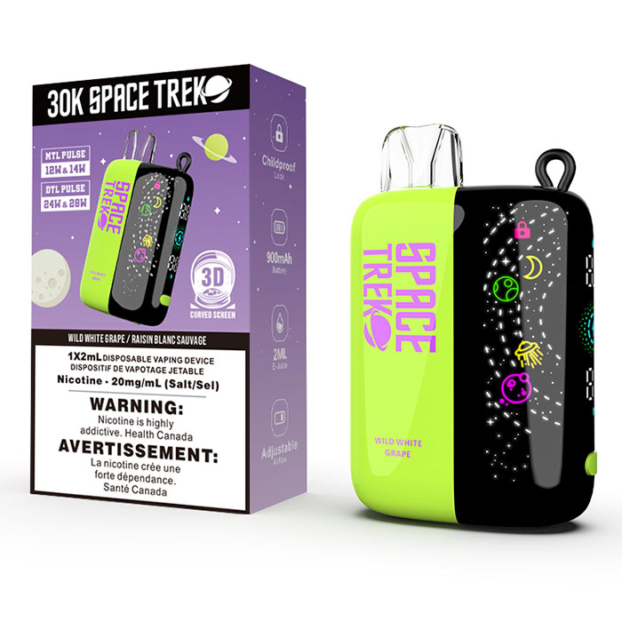 Wild White Grape Space Trek 30000 Puffs Disposable Vape Ct 5 Wild White Grape Space Trek 30000 Puffs Disposable Vape Ct 5