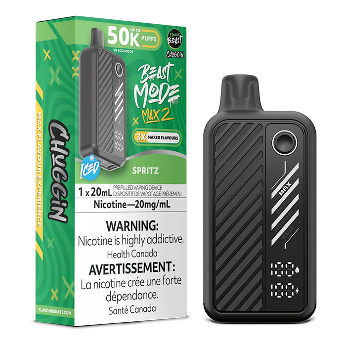 (Stamped)Spritz Flavour Beast Mode Max2 50000 Puffs Disposable Vape Ct 5 (Stamped)Spritz Flavour Beast Mode Max2 50000 Puffs Disposable Vape Ct 5