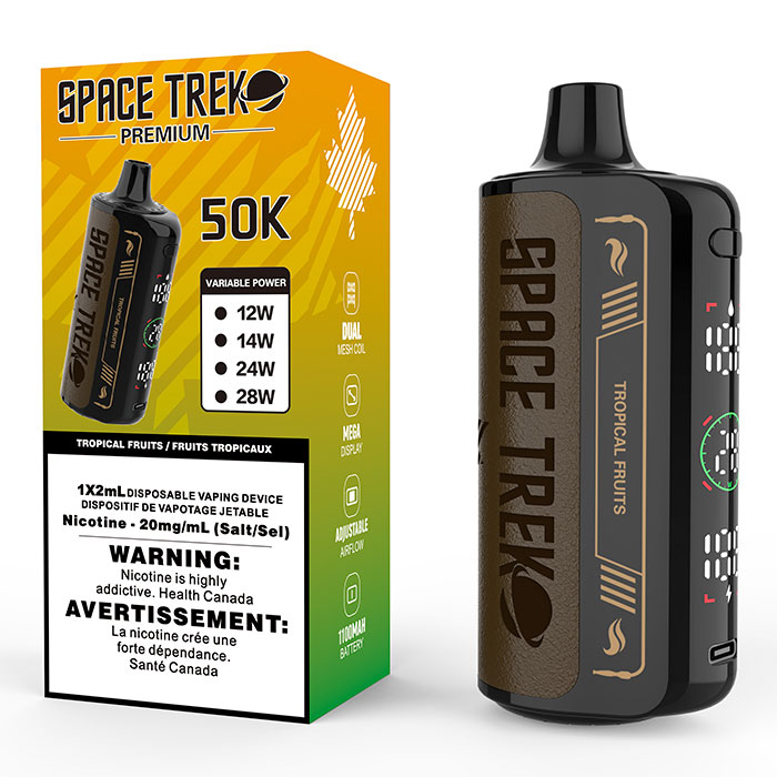 Tropical Fruits Space Trek Premium 50000 Puffs Disposable Vape Ct-5 Tropical Fruits Space Trek Premium 50000 Puffs Disposable Vape Ct-5