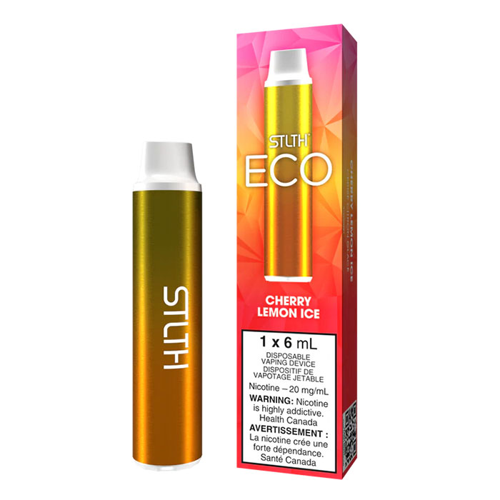 Cherry Lemon Ice Stlth Eco Disposable Vape Ct-6 Cherry Lemon Ice Stlth Eco Disposable Vape Ct-6