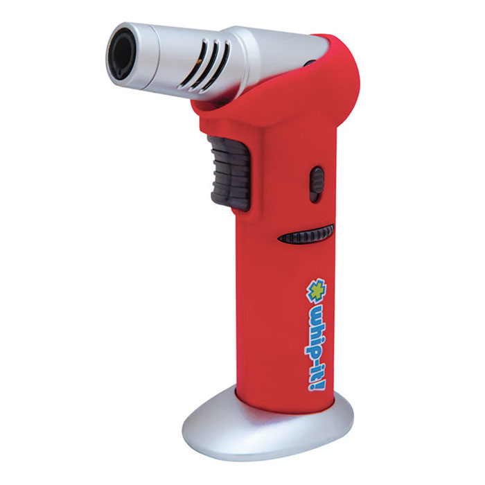 Red Whip-It Butane Adjustable Head Torch Red Whip-It Butane Adjustable Head Torch
