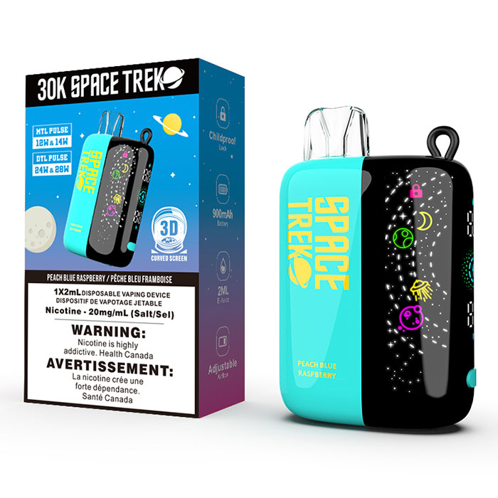 Peach Blue Raspberry Space Trek 30000 Puffs Disposable Vape Ct 5 Peach Blue Raspberry Space Trek 30000 Puffs Disposable Vape Ct 5