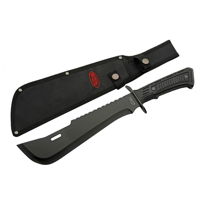 Tactical 16 Inches Black Panga Blade Machete