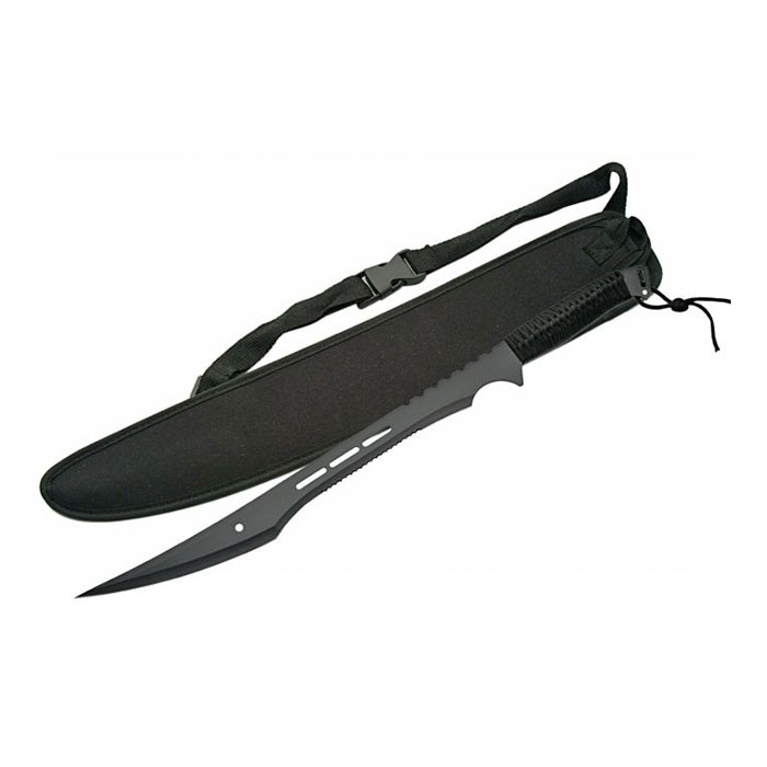 Black 27 Inch Fantasy Style Machete