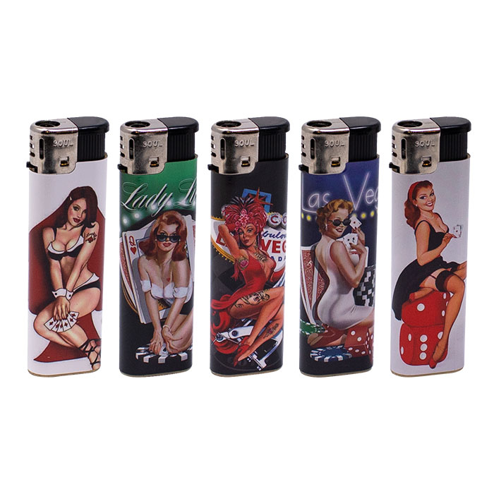 Soul Classic Maxi Women Lighters Display Of 50