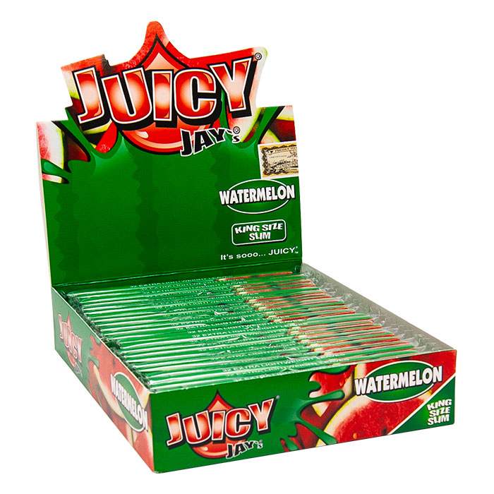 Juicy Jay Watermelon King Size Rolling Paper Ct 24