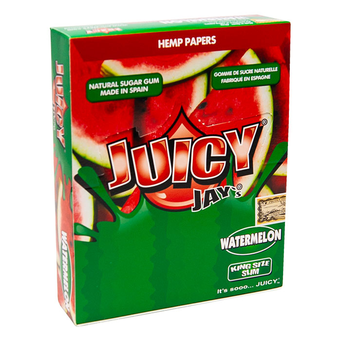 Juicy Jay Watermelon King Size Rolling Paper Ct 24