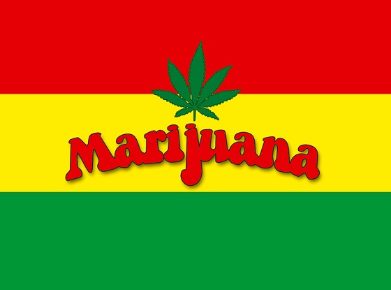 MARIJUANA FLAGS