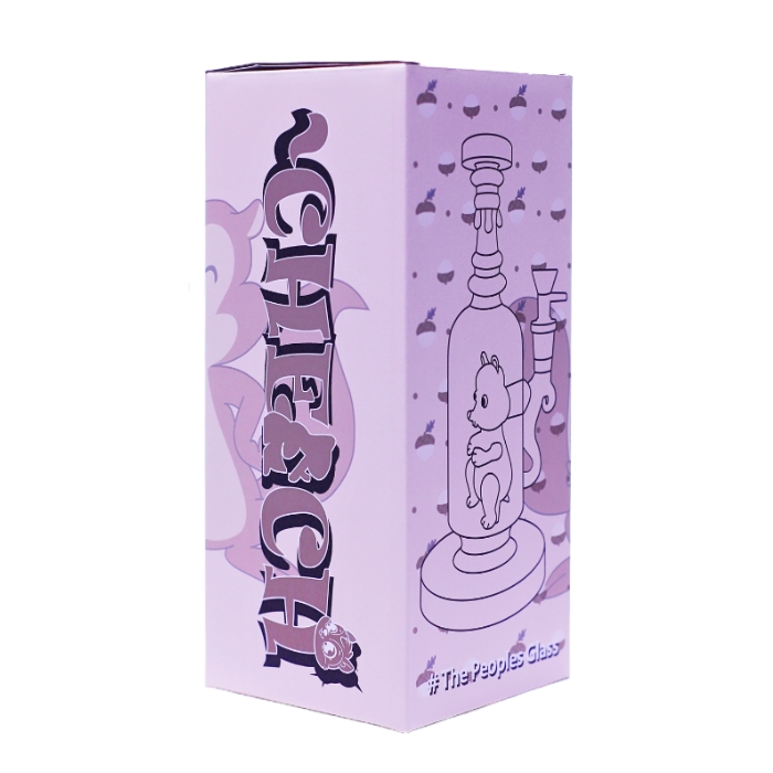 Pink Cheech Sweet Squirrel 9.5 Inches Glass Bong  