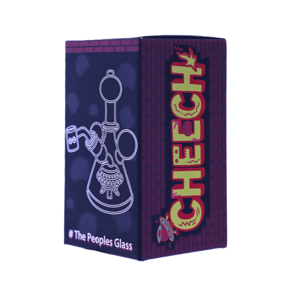 Red Cheech Rocket Dome Mini 7 Inches Glass Dab Rig