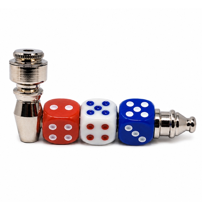 Roll n Smoke 3 inches Metal Pipes Display of 12
