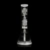 Potion Rose 14 Inches Clear Beaker Glass Bong