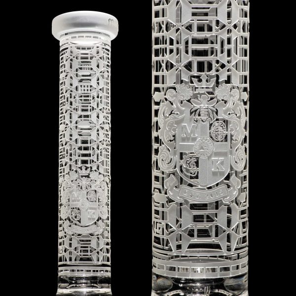 Obtuse: Regency 16 Inches Clear Beaker Glass Bong