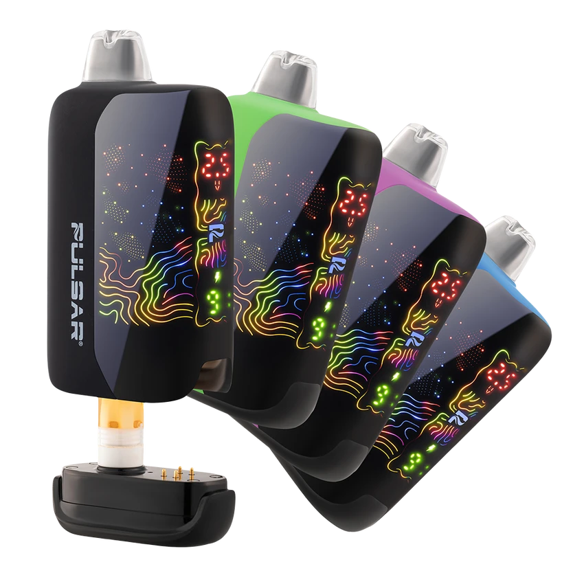 Pulsar 510 DL 6.0 Curved LCD Screen Vape Bar 1000mAh Display of 8