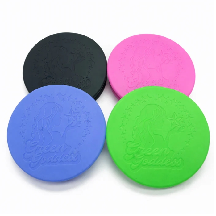 Pink Green Goddess Cleaning Caps Set-3 