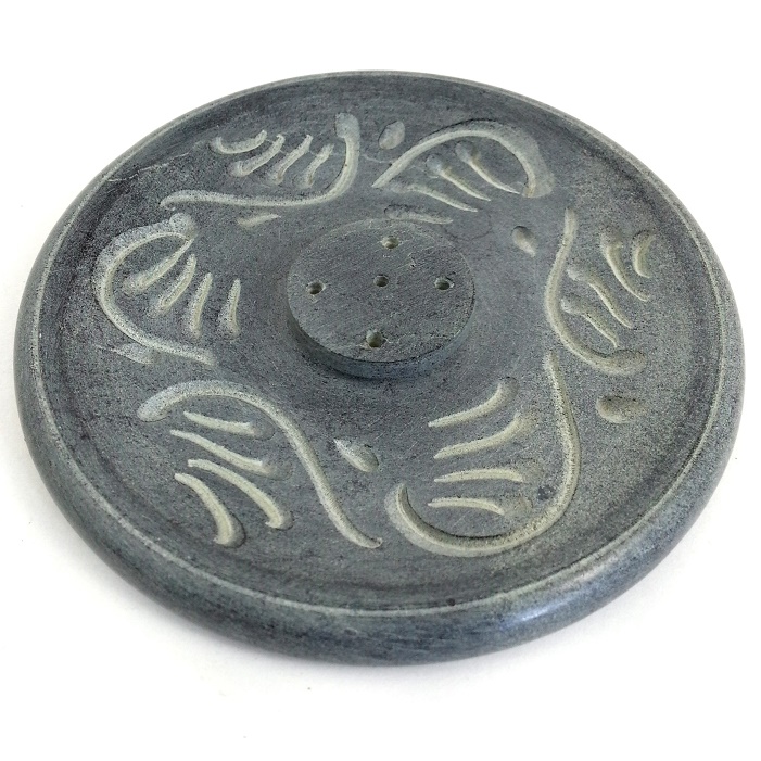Grey Stone Incense Holder Grey Stone Incense Holder