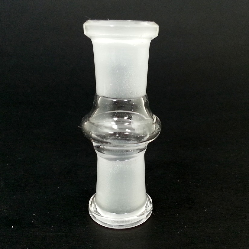 Plain Glass Female Glass Adapter 19mm to 19mm