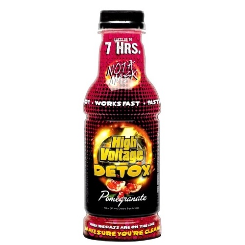 High Voltage Pomegranate 16Oz Detoxify Drink