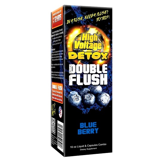 Blueberry 16Oz Double Flush High Voltage Detox