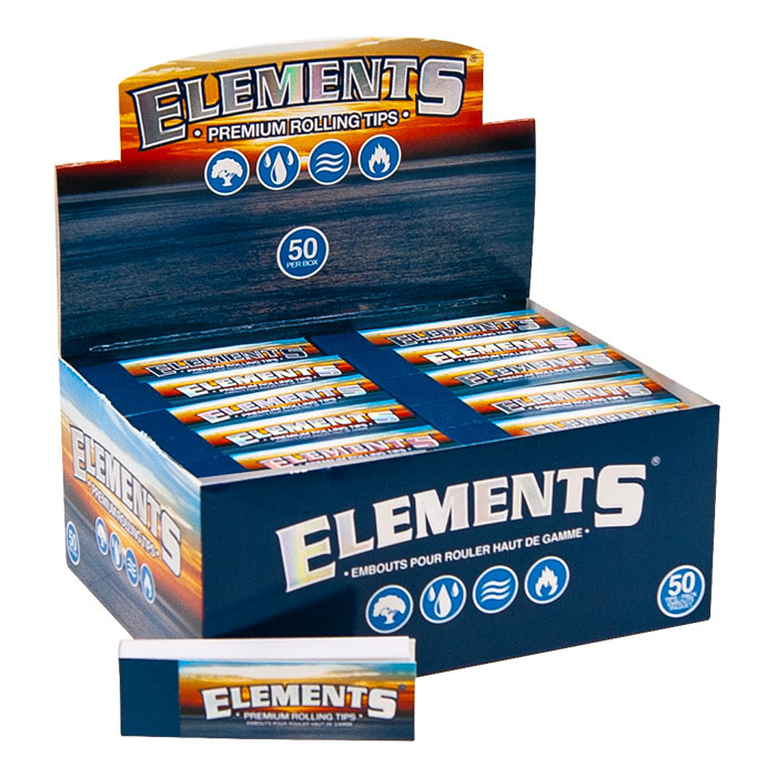 Element Premium Rolling Tips 50 Per Box