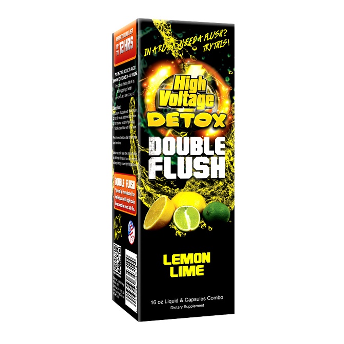 Lemon Lime 16Oz Double Flush High Voltage Detox