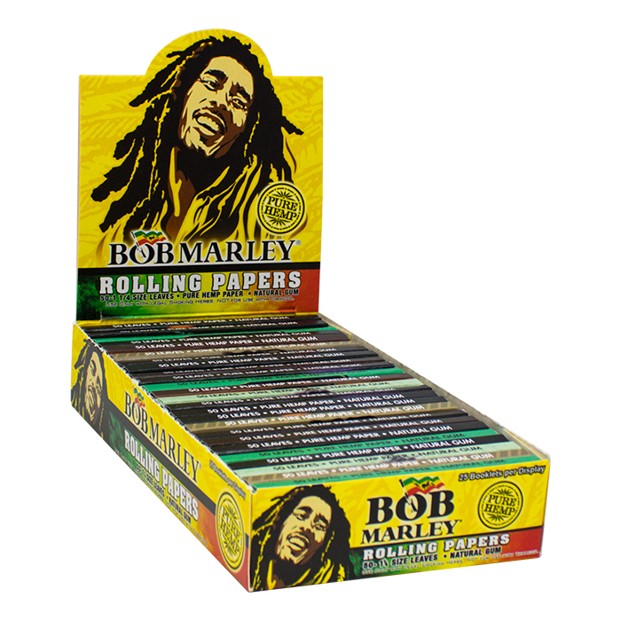 BOB MARLEY CIGARETTE PAPER 1.25