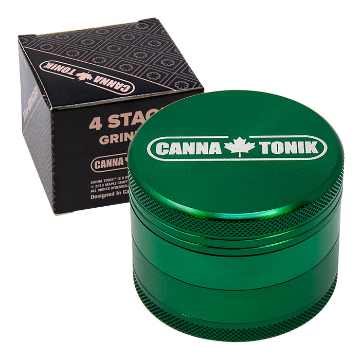 CANNATONIK ANODIZED ALUMINIUM GRINDER 56 MM GREEN