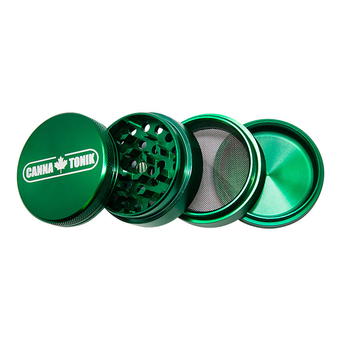 CANNATONIK ANODIZED ALUMINIUM GRINDER 56 MM GREEN