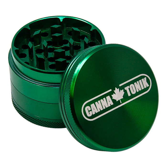 CANNATONIK ANODIZED ALUMINIUM GRINDER 56 MM GREEN