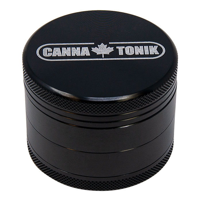 CANNATONIK ANODIZED ALUMINIUM GRINDER 50 MM BLACK