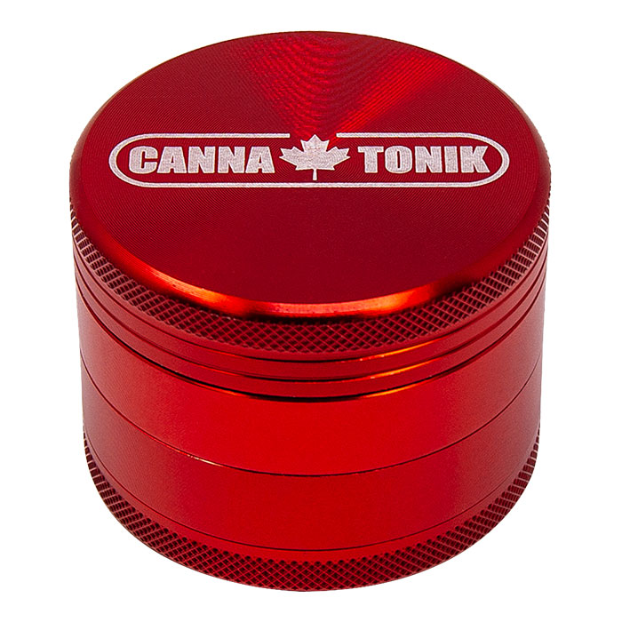 CANNATONIK ANODIZED ALUMINIUM GRINDER 50 MM RED