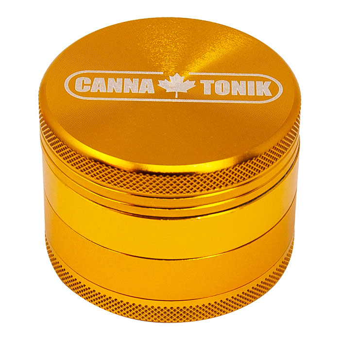 CANNATONIK ANODIZED ALUMINIUM GRINDER 50 MM GOLD