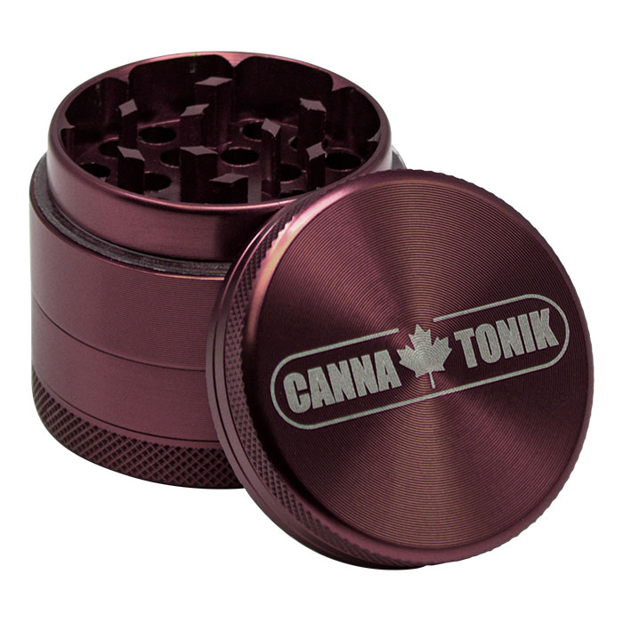 CANNATONIK ANODIZED ALUMINIUM GRINDER 40MM PINK