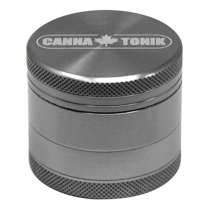 Cannatonik Anodized Aluminium Grinder 40mm Silver