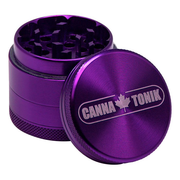 CANNATONIK ANODIZED ALUMINIUM GRINDER 40MM PURPLE