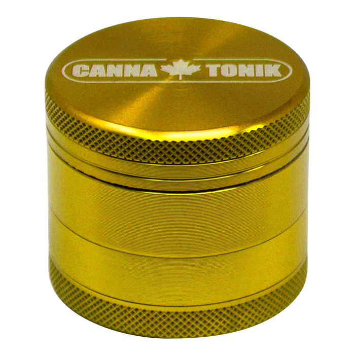 CANNATONIK ANODIZED ALUMINIUM GRINDER 40MM GOLD