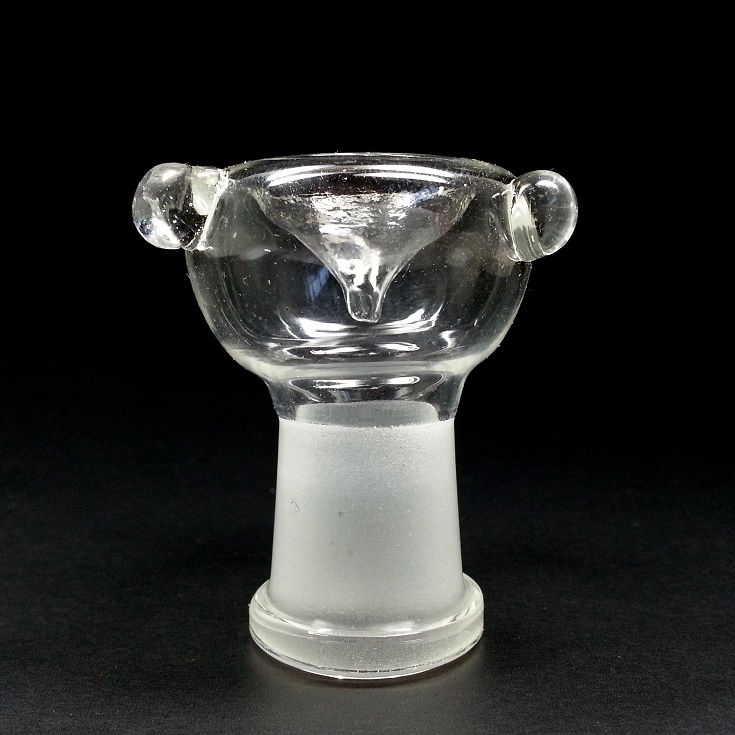 FEMALE PLAIN GLASS BOWL WITH 14MM JOINT