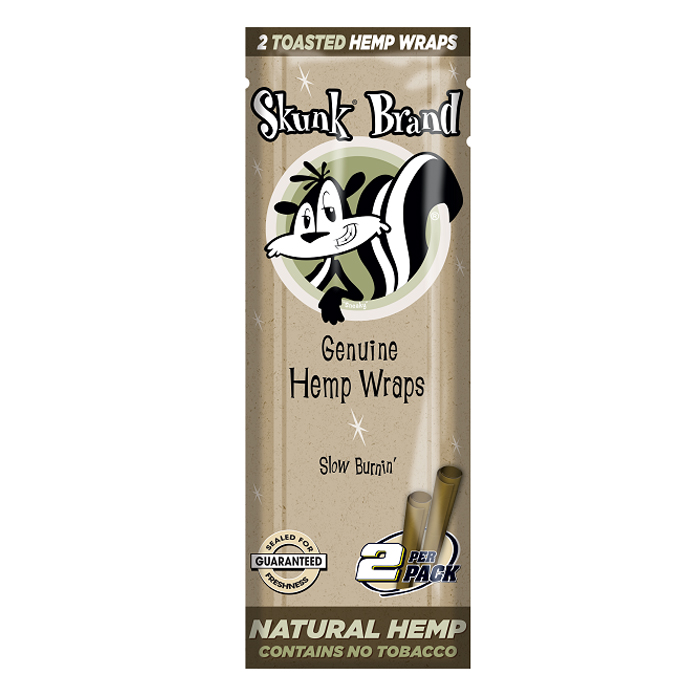 Skunk Hemp Wrap Pack Of 25 Per Box