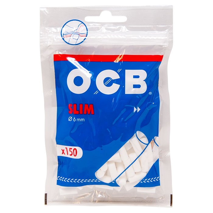 OCB Slim Filter Tips Sachet Of 150