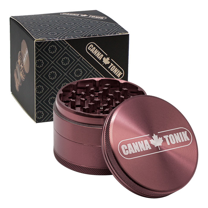 CANNATONIK  ANODIZED ALUMINIUM GRINDER 63 MM PINK