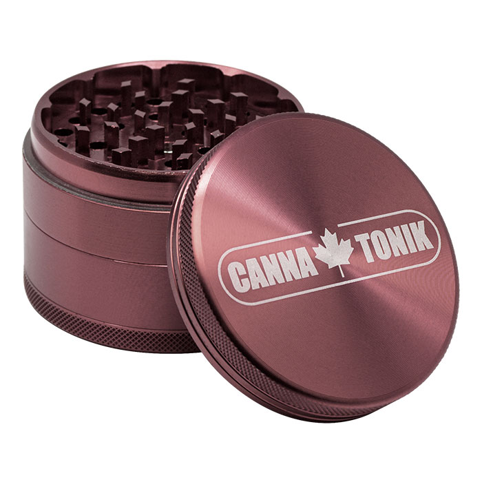 CANNATONIK  ANODIZED ALUMINIUM GRINDER 63 MM PINK