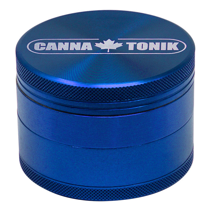 CANNATONIK ANODIZED ALUMINIUM GRINDER 63 MM BLUE