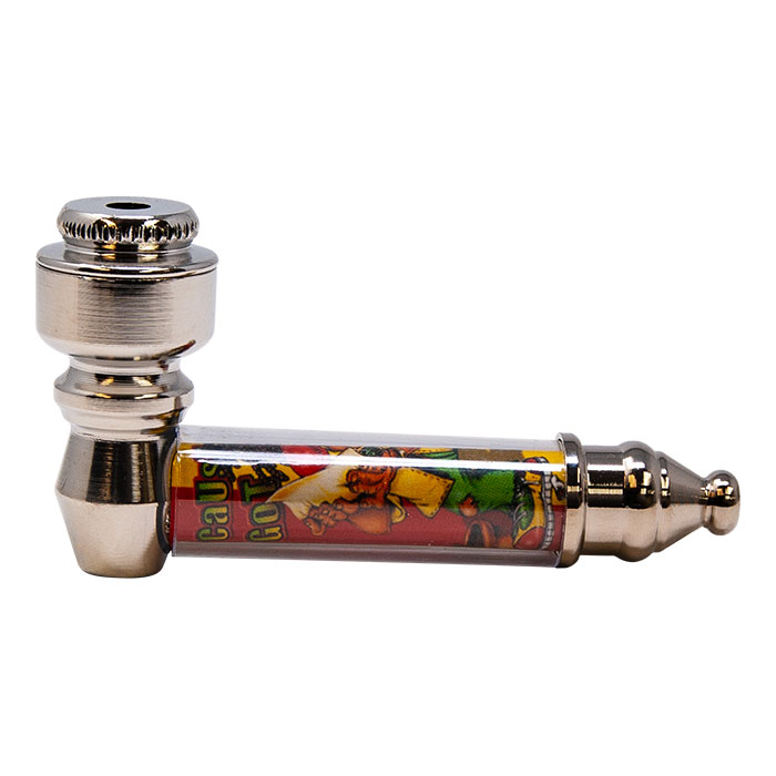 Assorted One Love Ambassador 3 Inches Metal Pipe