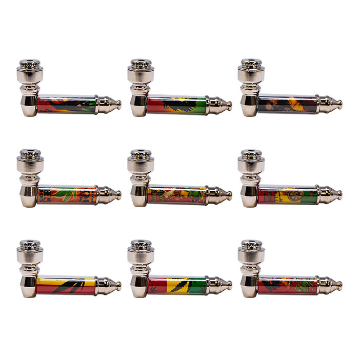 Assorted One Love Ambassador 3 Inches Metal Pipe