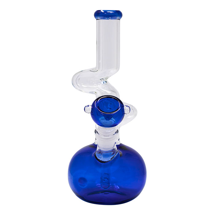 Blue Colored 9 Inches Zong With Bowl