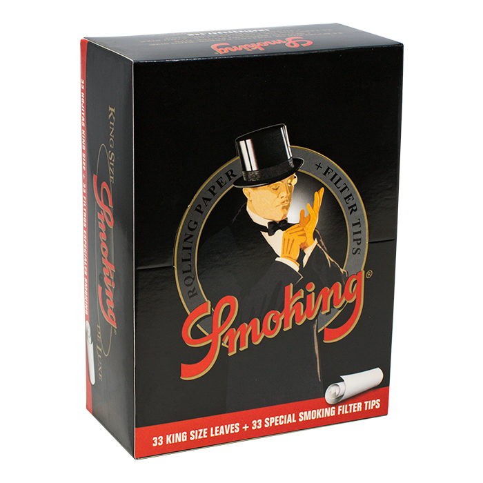 Smoking Black Deluxe Filter Tips King Size