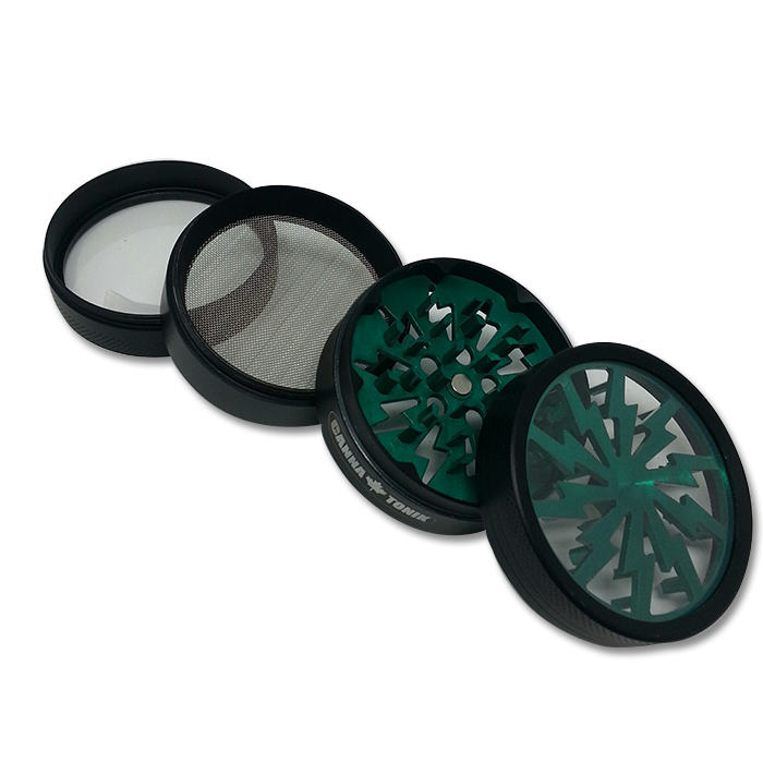 CANNATONIK GREEN LIGHTNING TEETH GRINDER 63MM